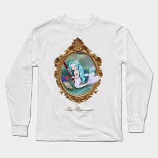 Ste-Anne Mermaid The Bassoonist Long Sleeve T-Shirt